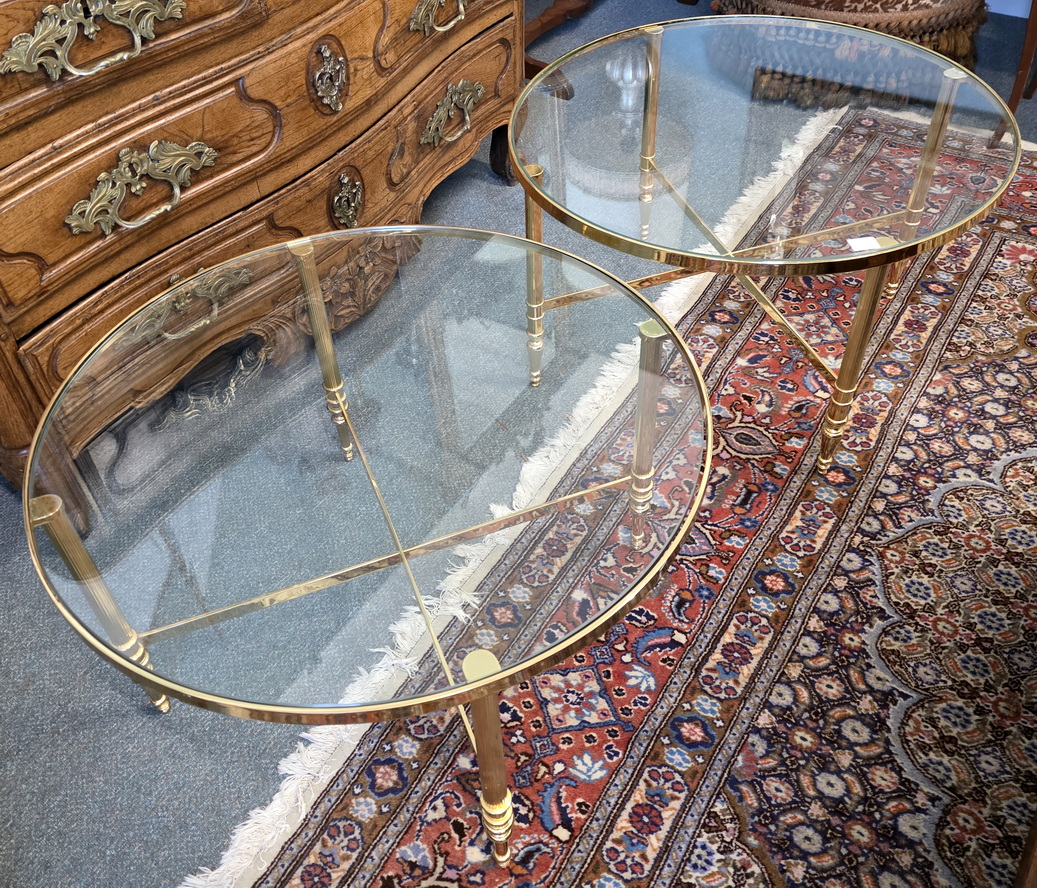 A pair of Maison Jansen Sofa Tables 